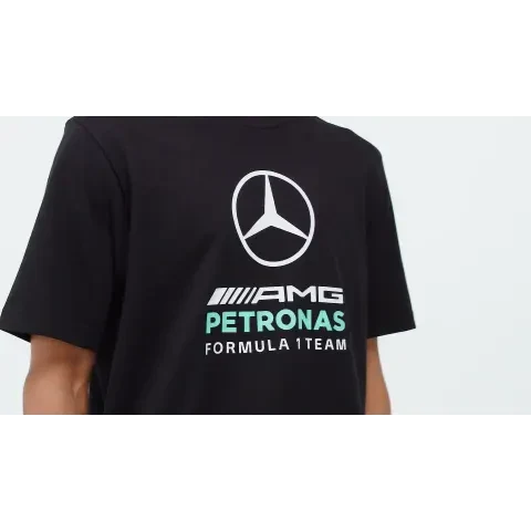 Mercedes - AMG Petronas Formula One Men's DNA Graphic T-Shirt - Black/White Mercedes AMG Petronas