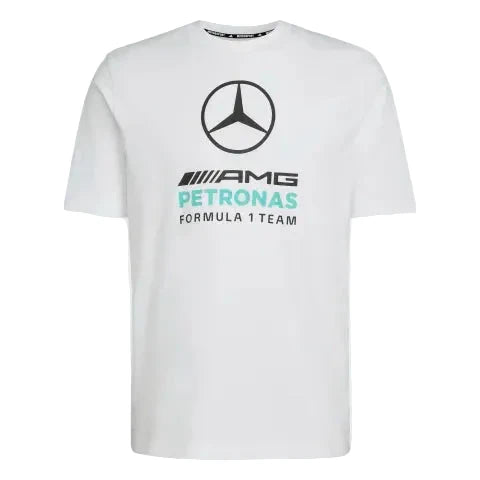 Mercedes - AMG Petronas Formula One Men's DNA Graphic T-Shirt - Black/White T-shirts Mercedes AMG Petronas XS White 