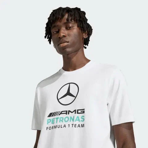Mercedes - AMG Petronas Formula One Men's DNA Graphic T-Shirt - Black/White Mercedes AMG Petronas