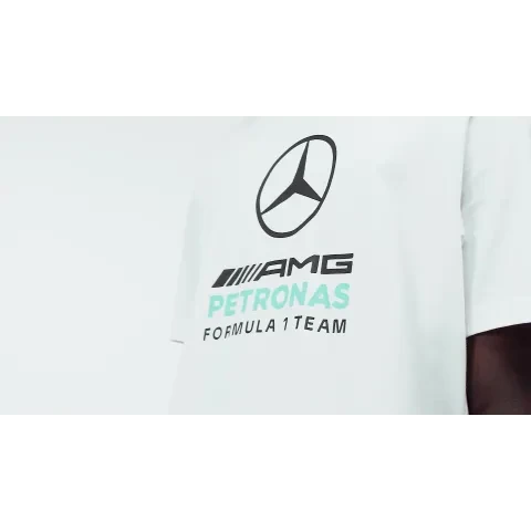 Mercedes - AMG Petronas Formula One Men's DNA Graphic T-Shirt - Black/White Mercedes AMG Petronas
