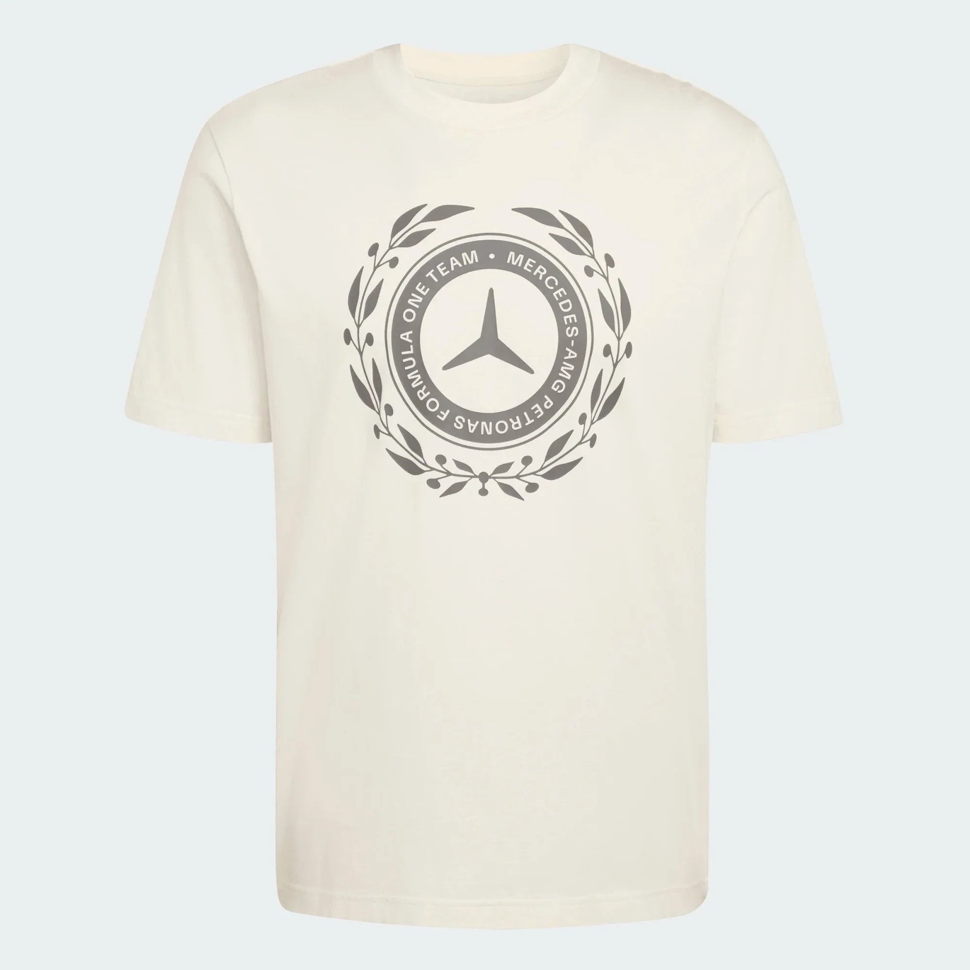 Mercedes - AMG Petronas Formula One Men's Silver Arrows Logo T-Shirt - Off White Mercedes AMG Petronas
