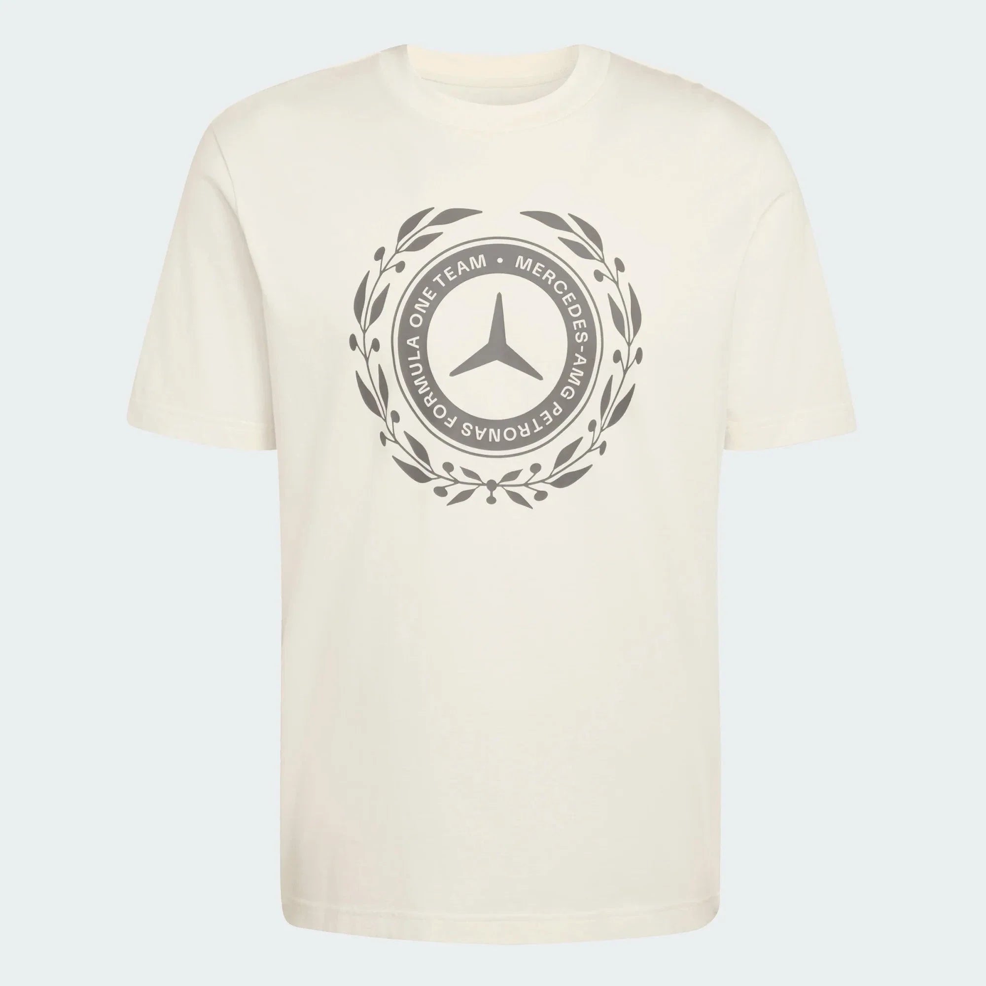 Mercedes - AMG Petronas Formula One Men's Silver Arrows Logo T-Shirt - Off White Mercedes AMG Petronas