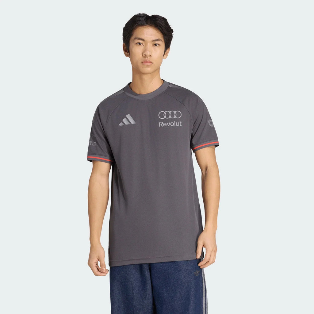 Audi Formula One Men's 2026 Team Authentic T-Shirt - Gray Audi F1