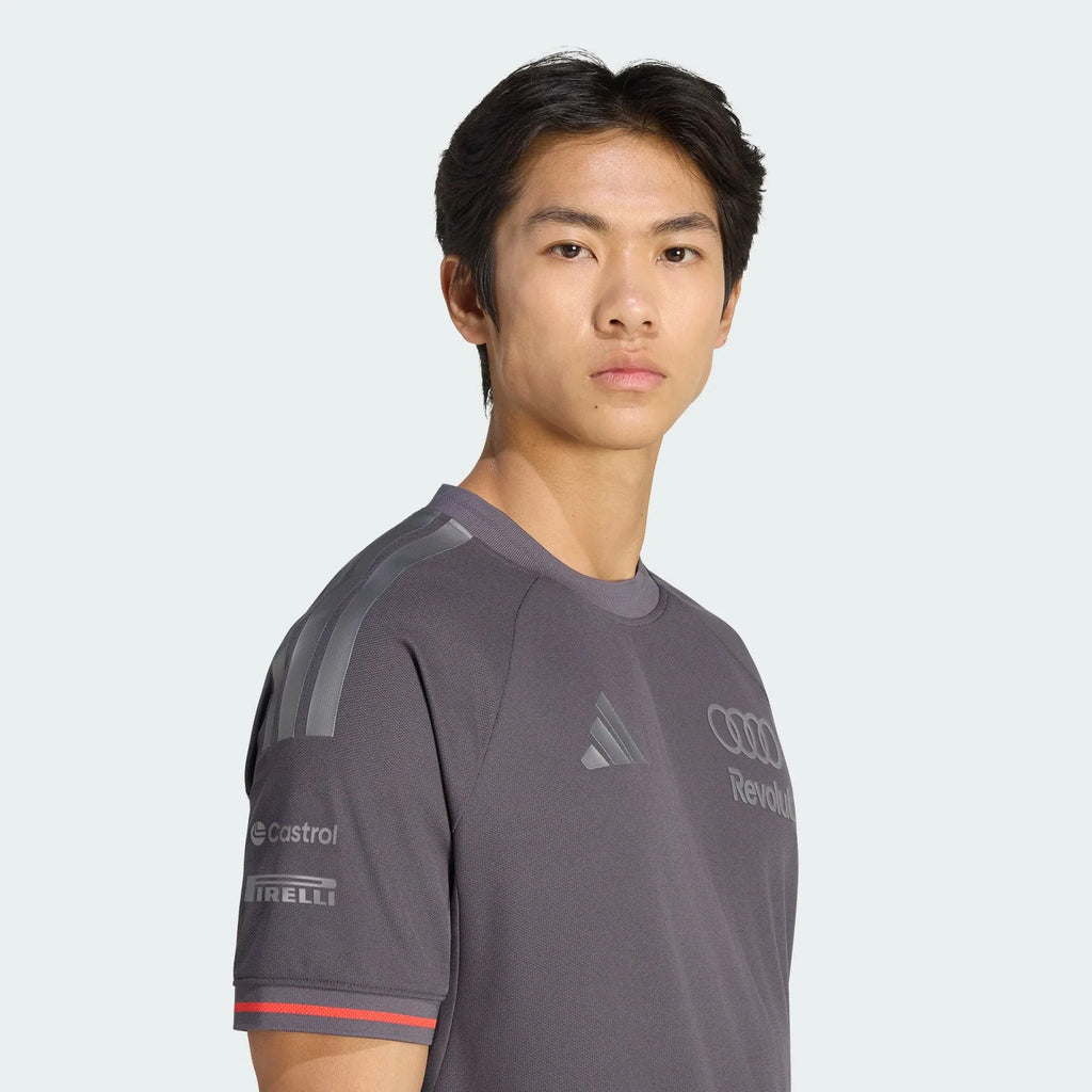 Audi Formula One Men's 2026 Team Authentic T-Shirt - Gray Audi F1