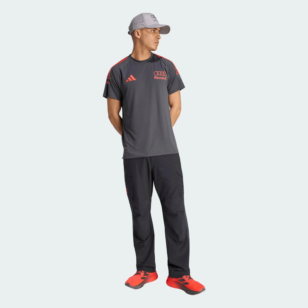 Audi Formula One Men's 2026 Team Mechanics T-Shirt - Gray Audi F1