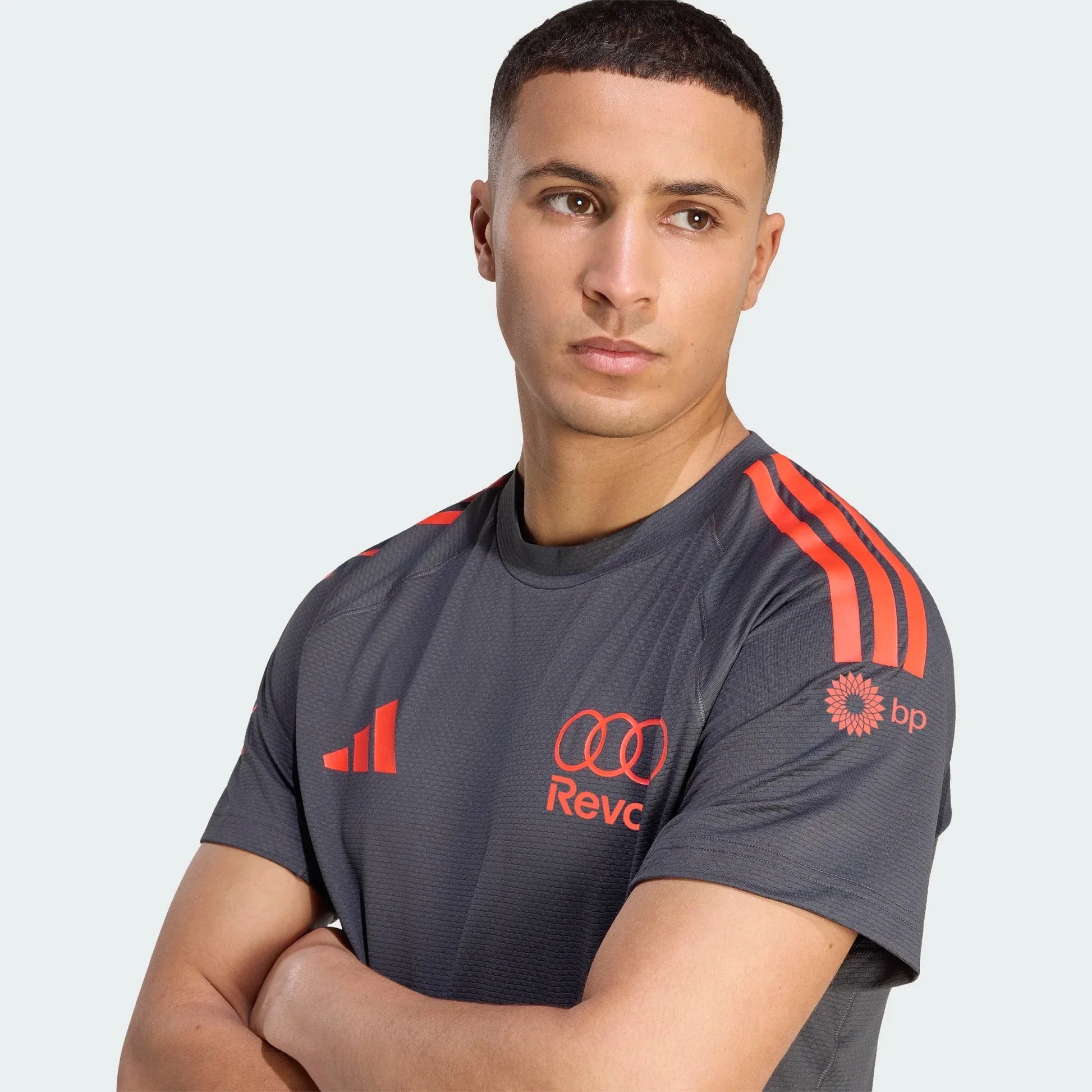 Audi Formula One Men's 2026 Team Mechanics T-Shirt - Gray Audi F1