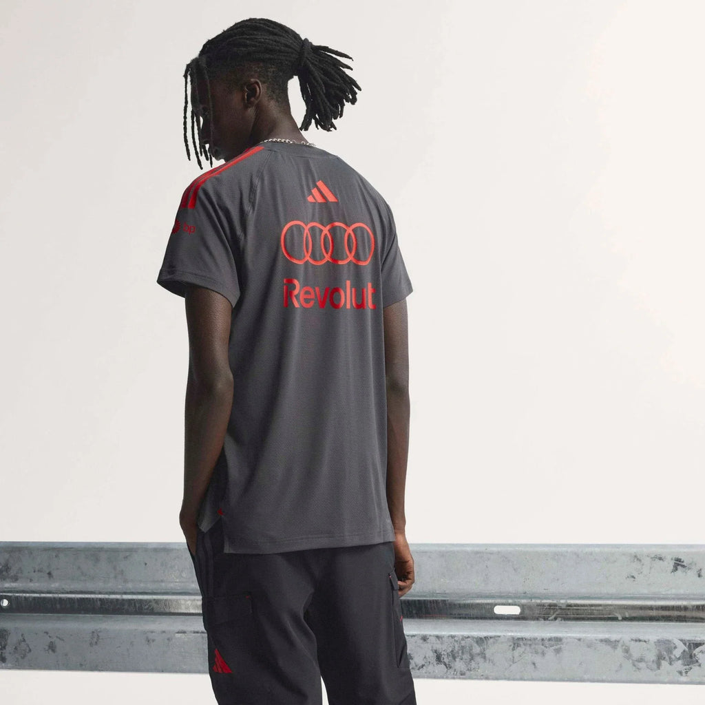 Audi Formula One Men's 2026 Team Mechanics T-Shirt - Gray Audi F1