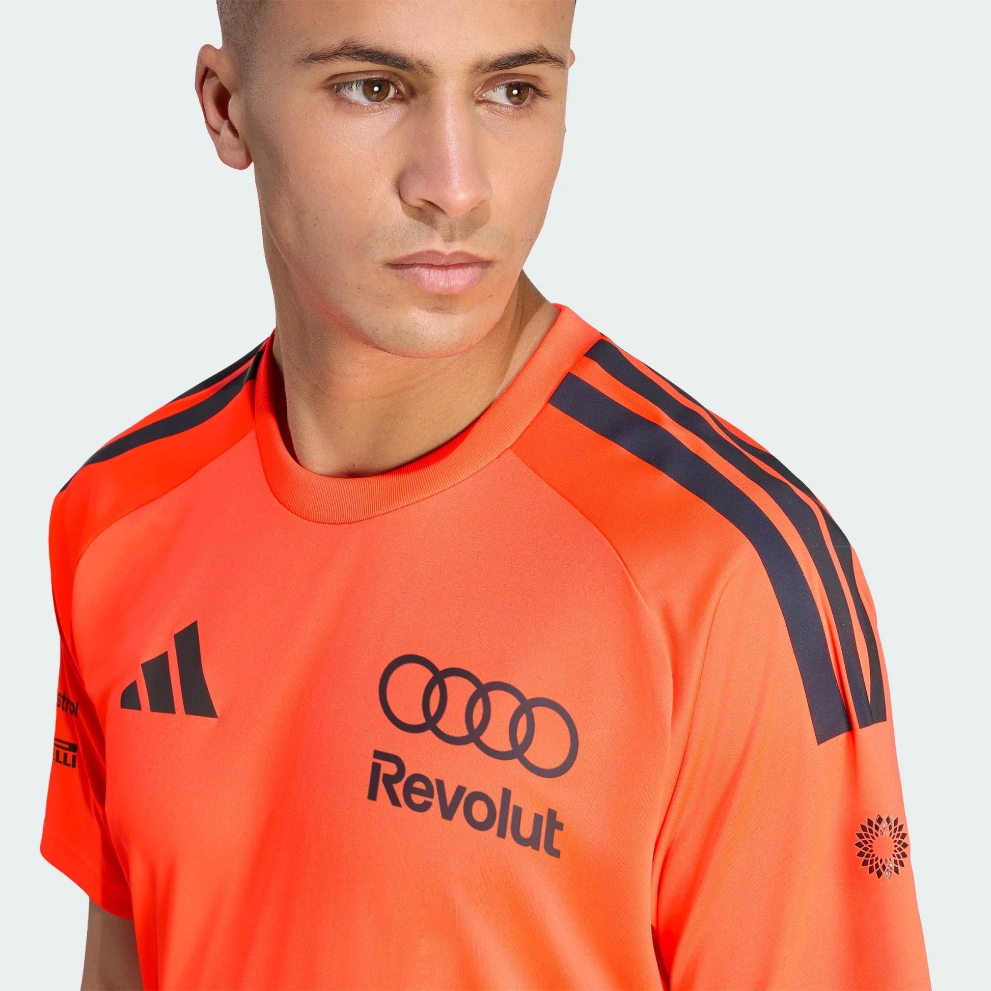 Audi Formula One Men's 2026 Team Set Up T-Shirt - Orange Audi F1