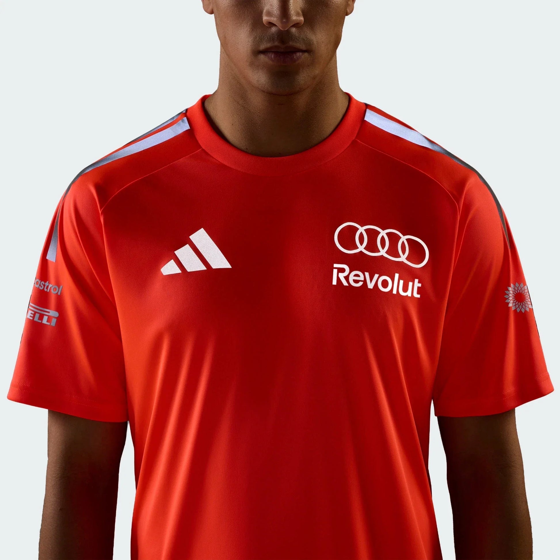 Audi Formula One Men's 2026 Team Set Up T-Shirt - Orange Audi F1