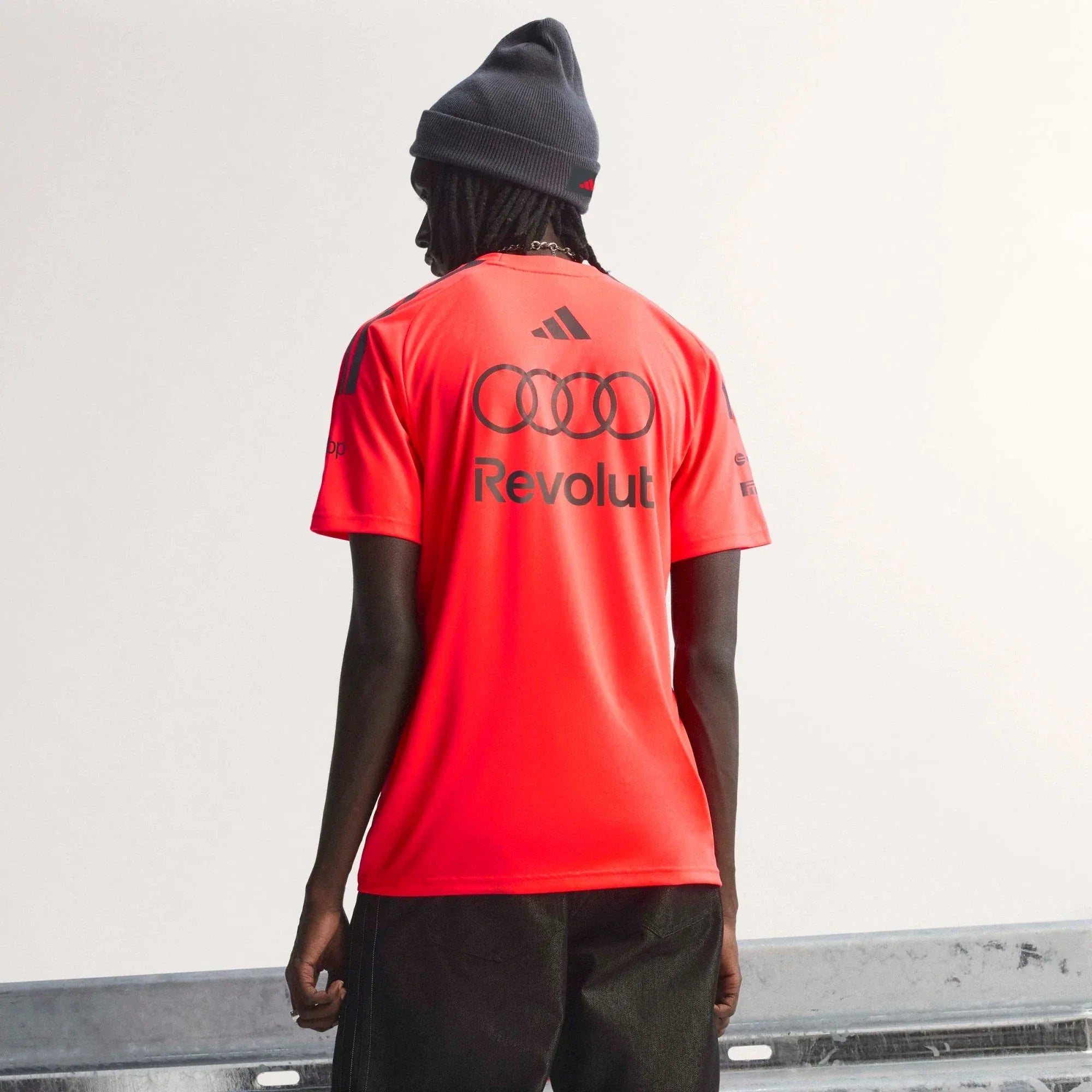 Audi Formula One Men's 2026 Team Set Up T-Shirt - Orange Audi F1