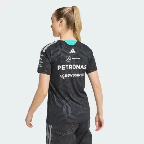 Mercedes - AMG Petronas Formula One 2026 Women's Team Driver Jersey - Black/White Mercedes AMG Petronas