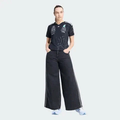 Mercedes - AMG Petronas Formula One 2026 Women's Team Driver Jersey - Black/White Mercedes AMG Petronas