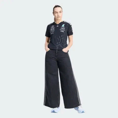 Mercedes - AMG Petronas Formula One 2026 Women's Team Driver Jersey - Black/White Mercedes AMG Petronas