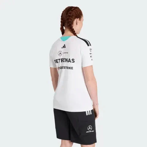 Mercedes - AMG Petronas Formula One 2026 Women's Team Driver Jersey - Black/White Mercedes AMG Petronas