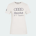 Audi Formula One Women's DNA Graphic T-Shirt - White Audi F1