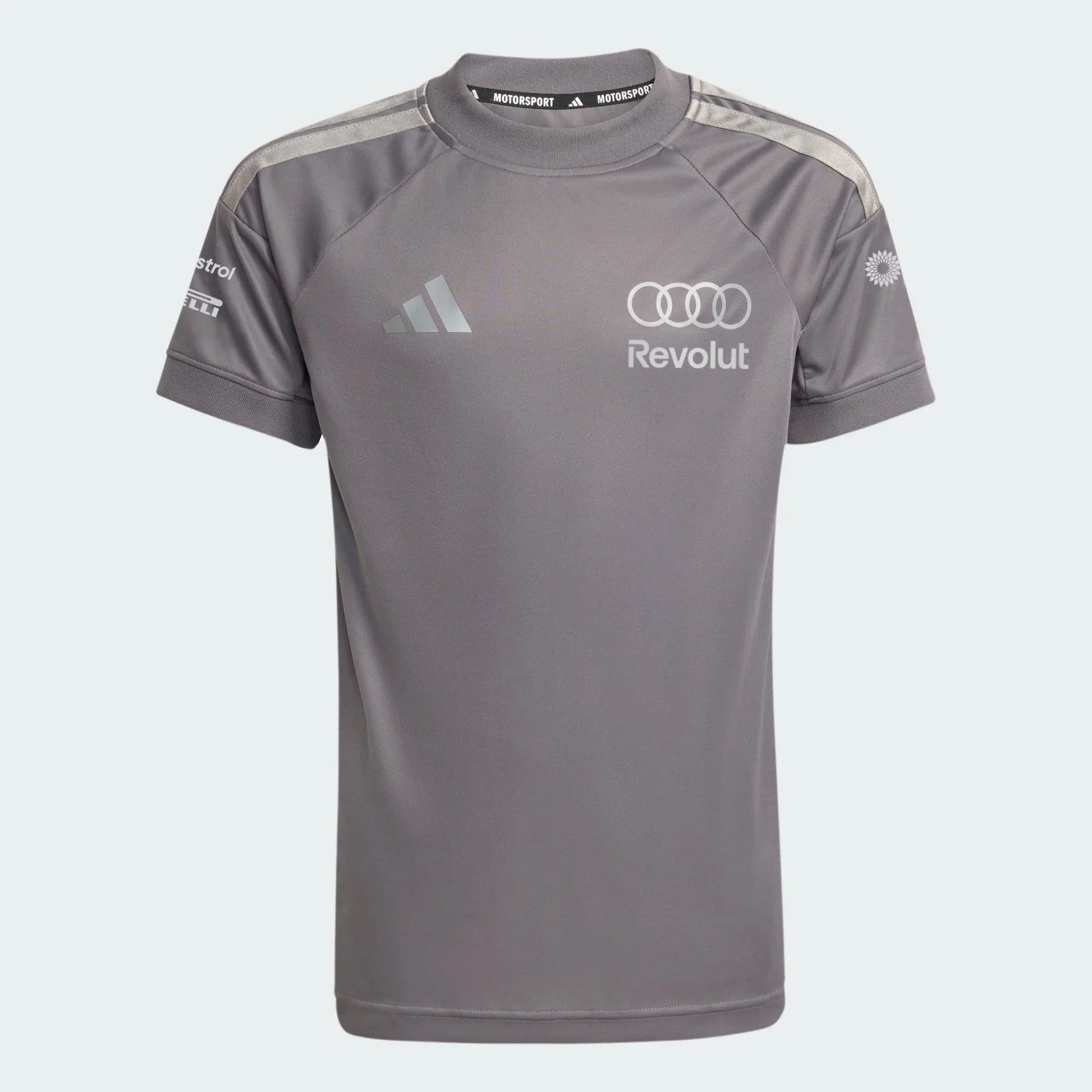 Audi Formula One 2026 Kids Team Driver T-Shirt - Youth Gray Audi F1
