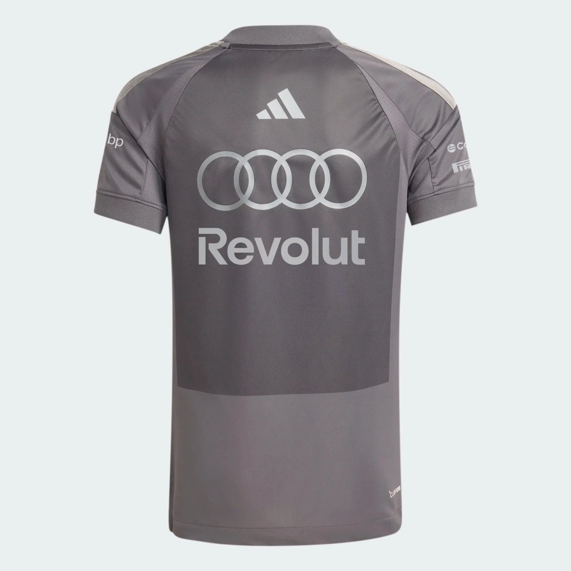 Audi Formula One 2026 Kids Team Driver T-Shirt - Youth Gray Audi F1