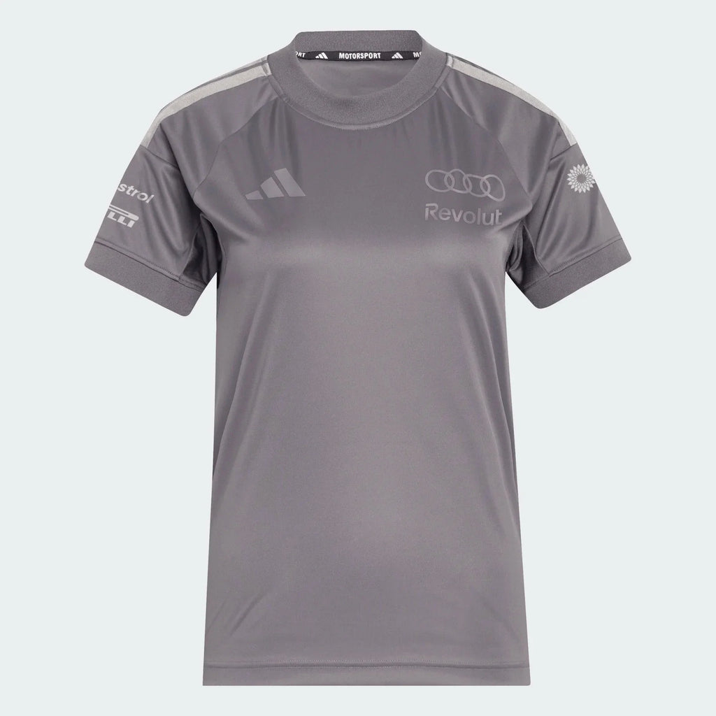 Audi Formula One Women's 2026 Team Drivers T-Shirt - Gray Audi F1