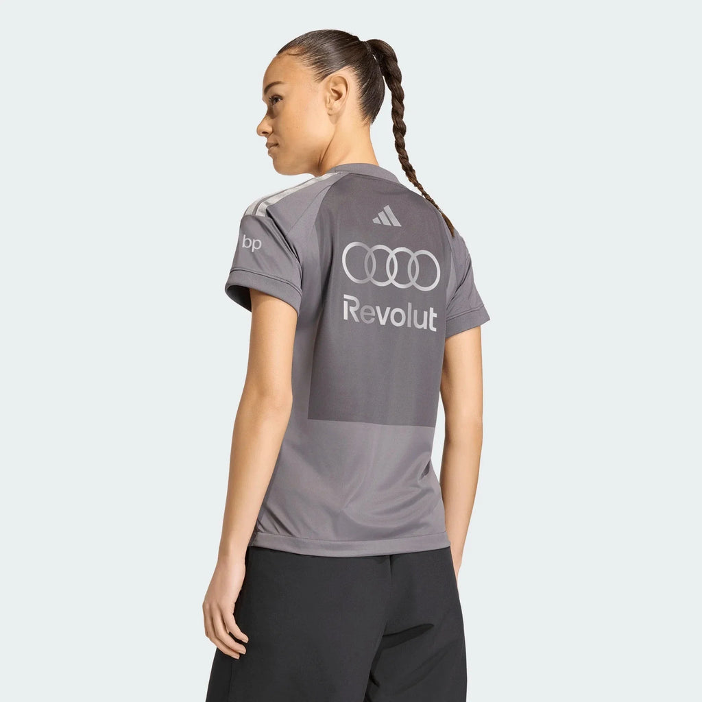 Audi Formula One Women's 2026 Team Drivers T-Shirt - Gray Audi F1