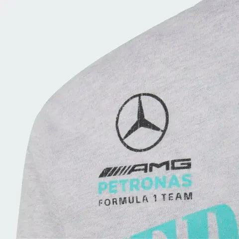 Mercedes - AMG Petronas Formula One Kids Graphic T-Shirt - Youth Grey Mercedes AMG Petronas