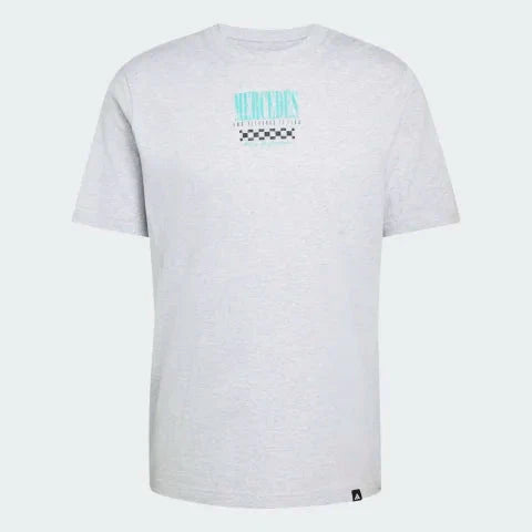 Mercedes - AMG Petronas Formula One Men's Graphic T-Shirt - Grey Mercedes AMG Petronas