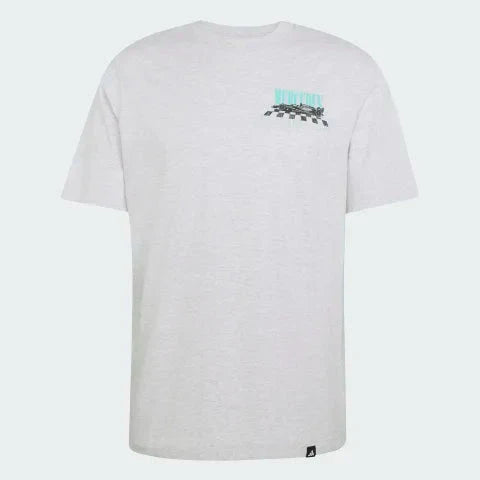 Mercedes - AMG Petronas Formula One Men's Car Graphic T-Shirt - Grey Mercedes AMG Petronas