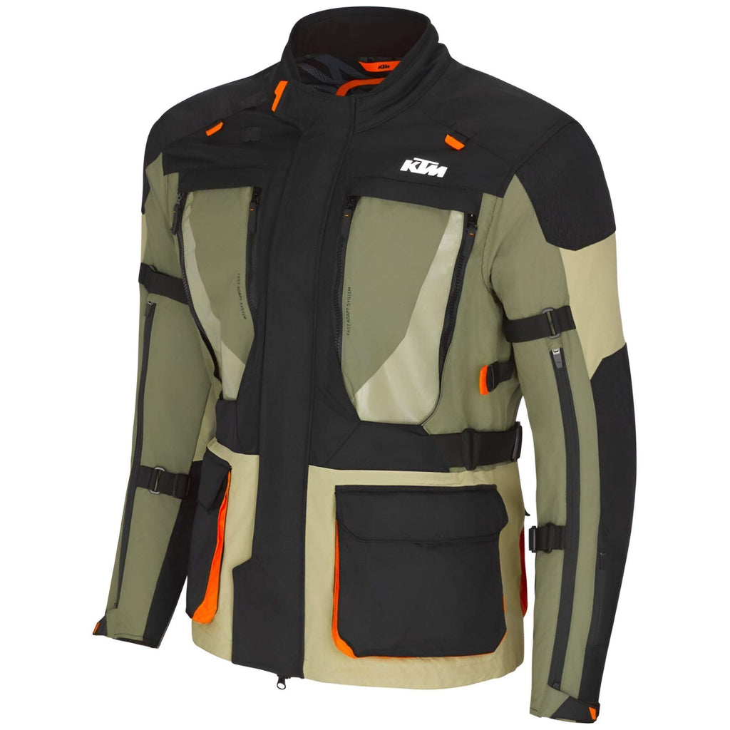 Terra Adventure V3 Jacket Black / Green KTM
