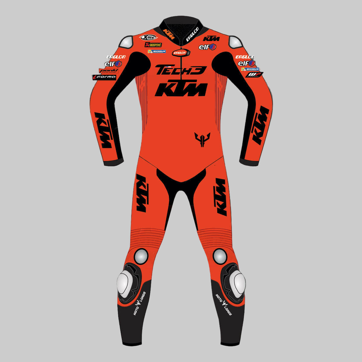 KTM Danilo Petrucci Tech3 MotoGP 2021 Leather Riding Suit Endless Racegear