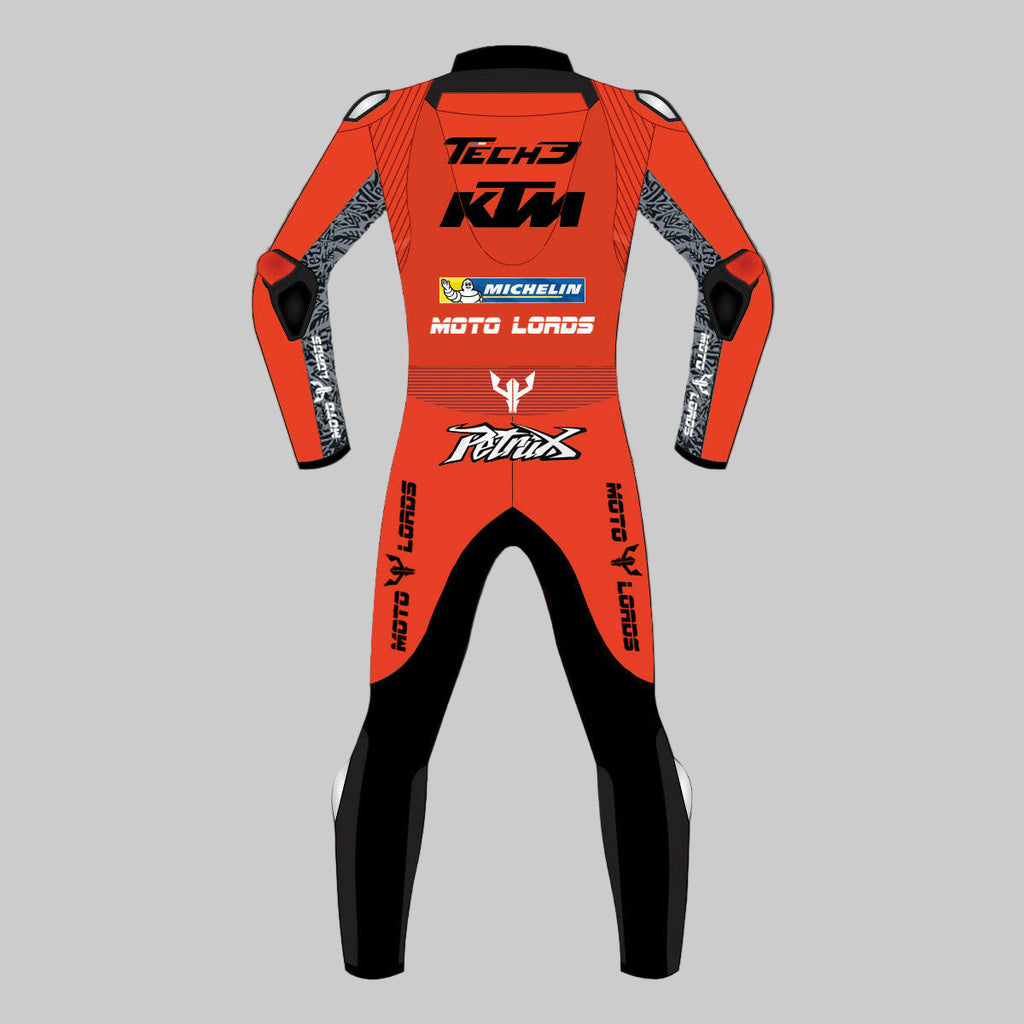 KTM Danilo Petrucci Tech3 MotoGP 2021 Leather Riding Suit Endless Racegear