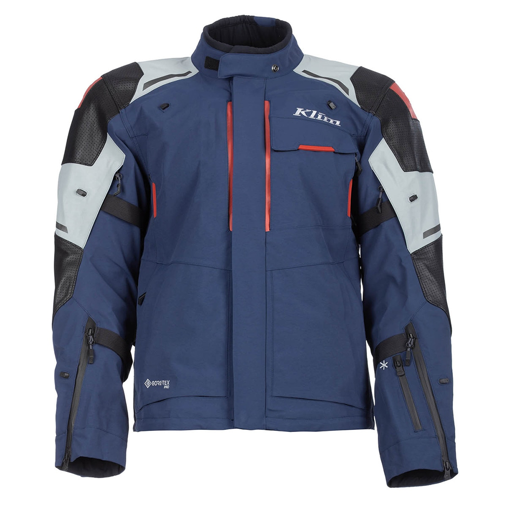 [Color:::Dress Blues - Red Oxide] Klim Kodiak Jacket