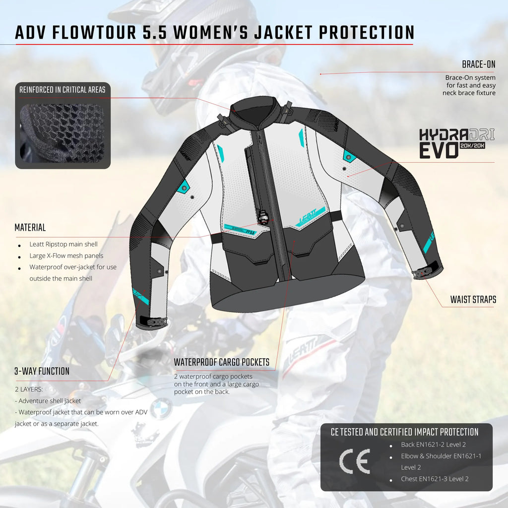 Jacket ADV FlowTour 5.5 Women LEATT