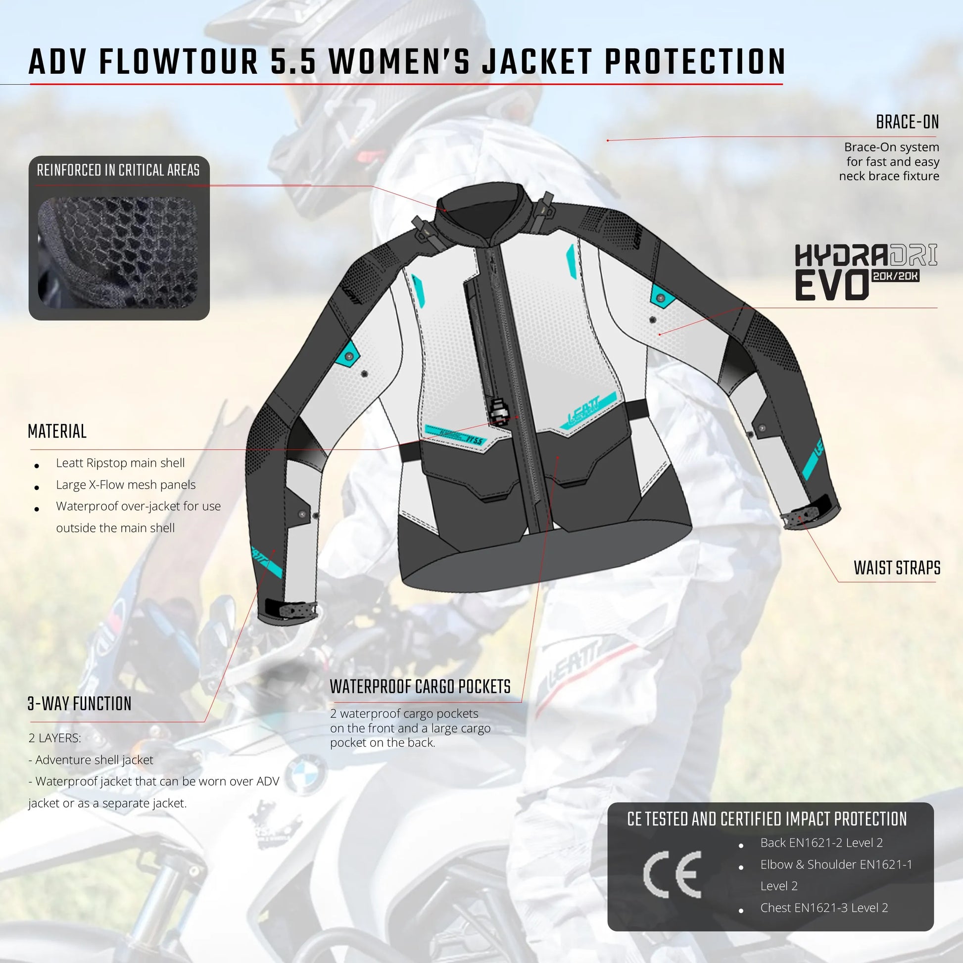Jacket ADV FlowTour 5.5 Women LEATT