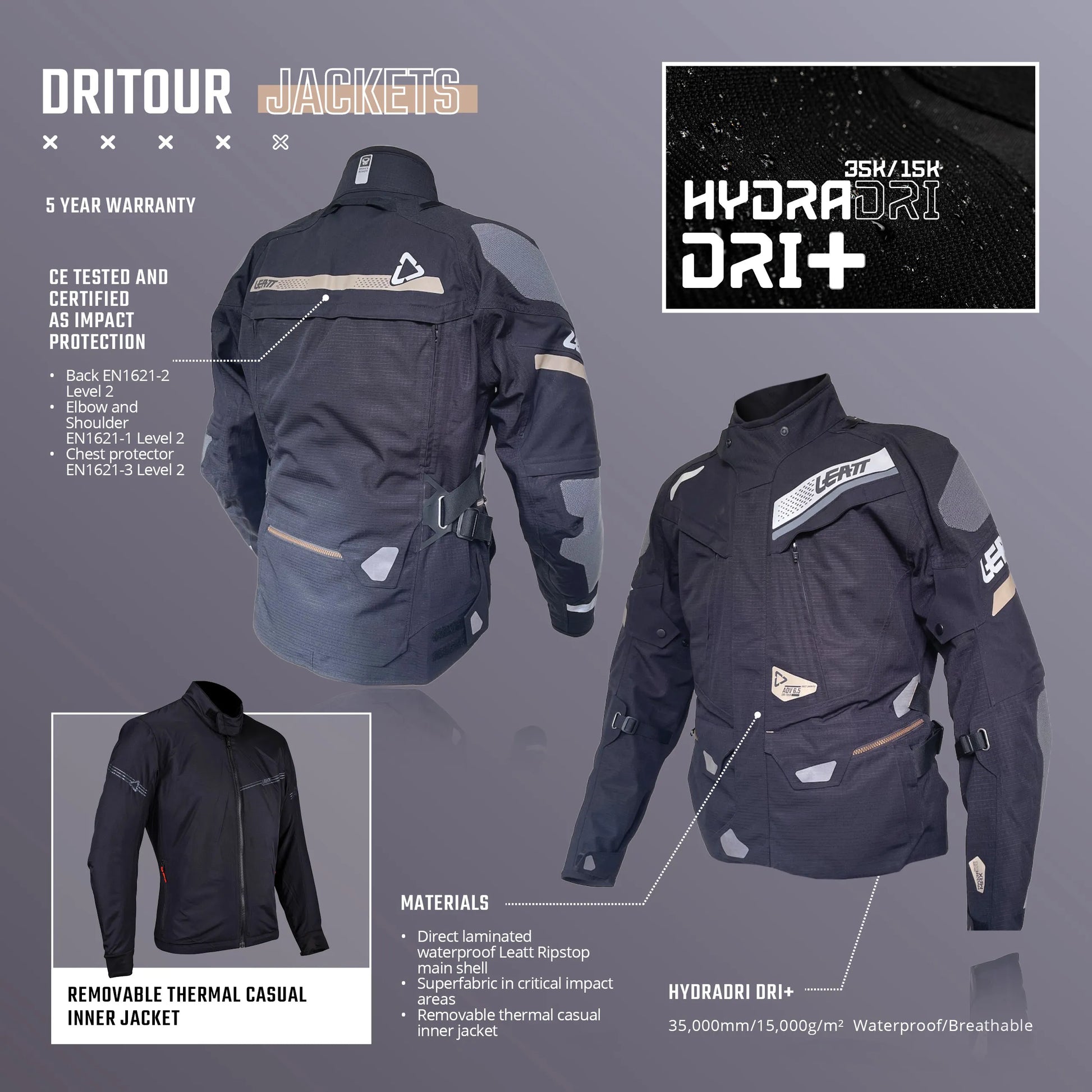 Jacket ADV DriTour 7.5 LEATT