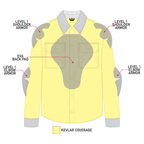 Castle X Men's Legend Canvas Riding Shirt Endless Racegear