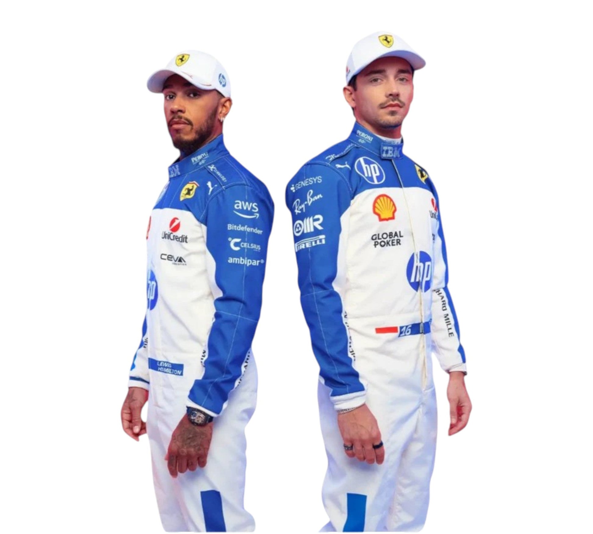 2025 Lewis Hamilton Miami GP Replica Race Suit – Ferrari F1 Team - Endless Racegear