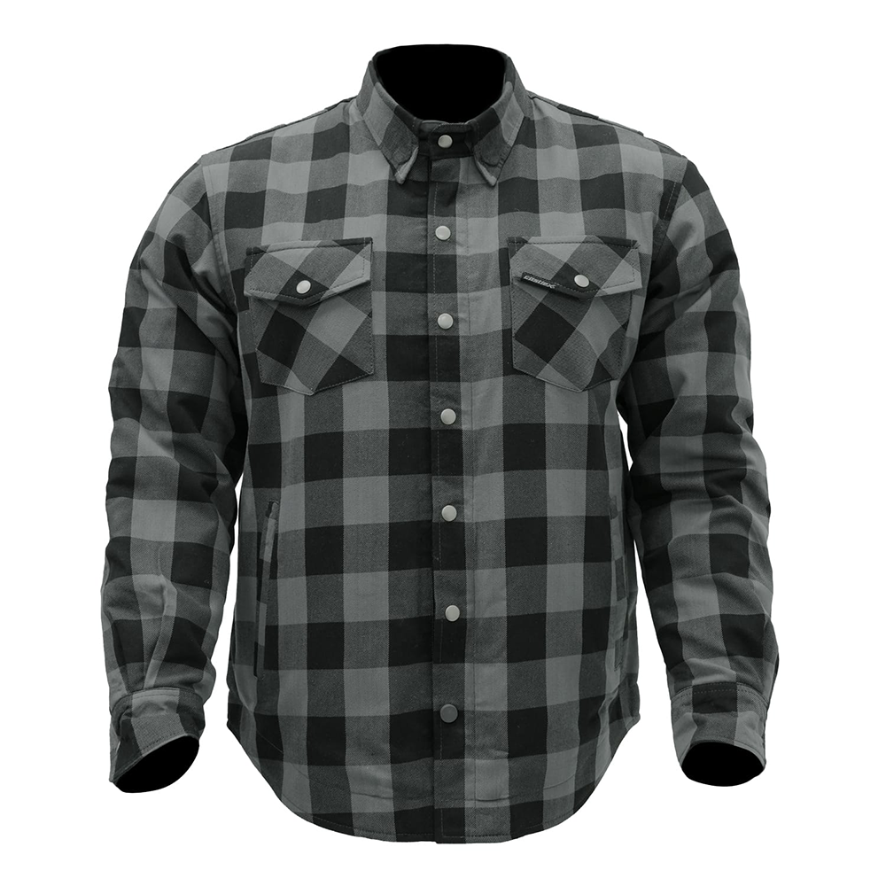 Castle X Men's Link Flannel Riding Shirt Endless Racegear