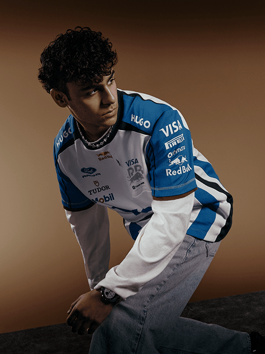 Visa Cash App RB F1 2026 Men's Team T-Shirt - White Visa Cash App RB