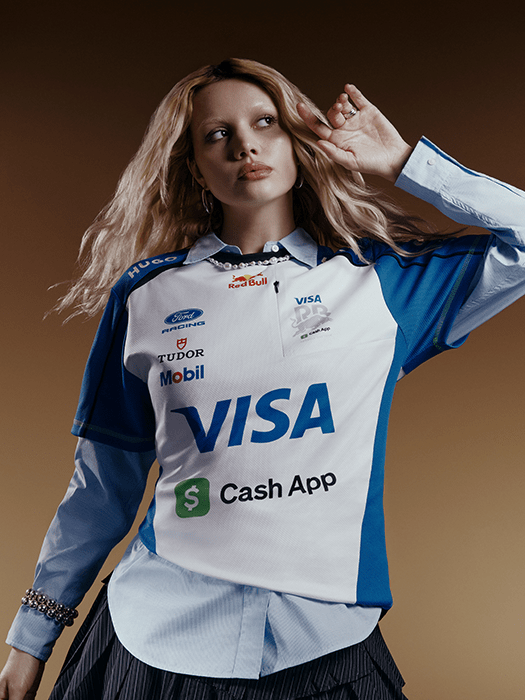 Visa Cash App RB F1 2026 Women's Team T-Shirt - White Visa Cash App RB