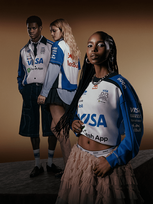 Visa Cash App RB F1 2026 Women's Team T-Shirt - White Visa Cash App RB