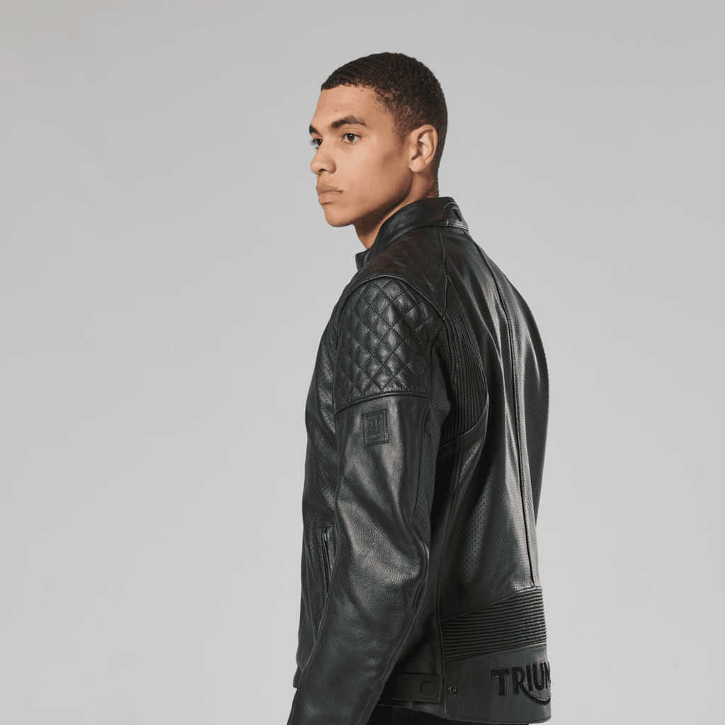 Braddan Leather Jacket Triumph