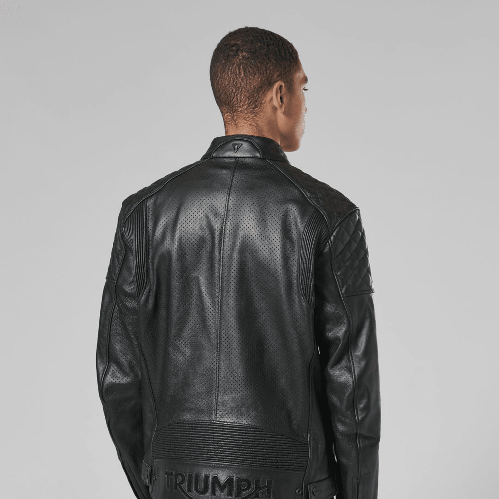 Braddan Leather Jacket Triumph