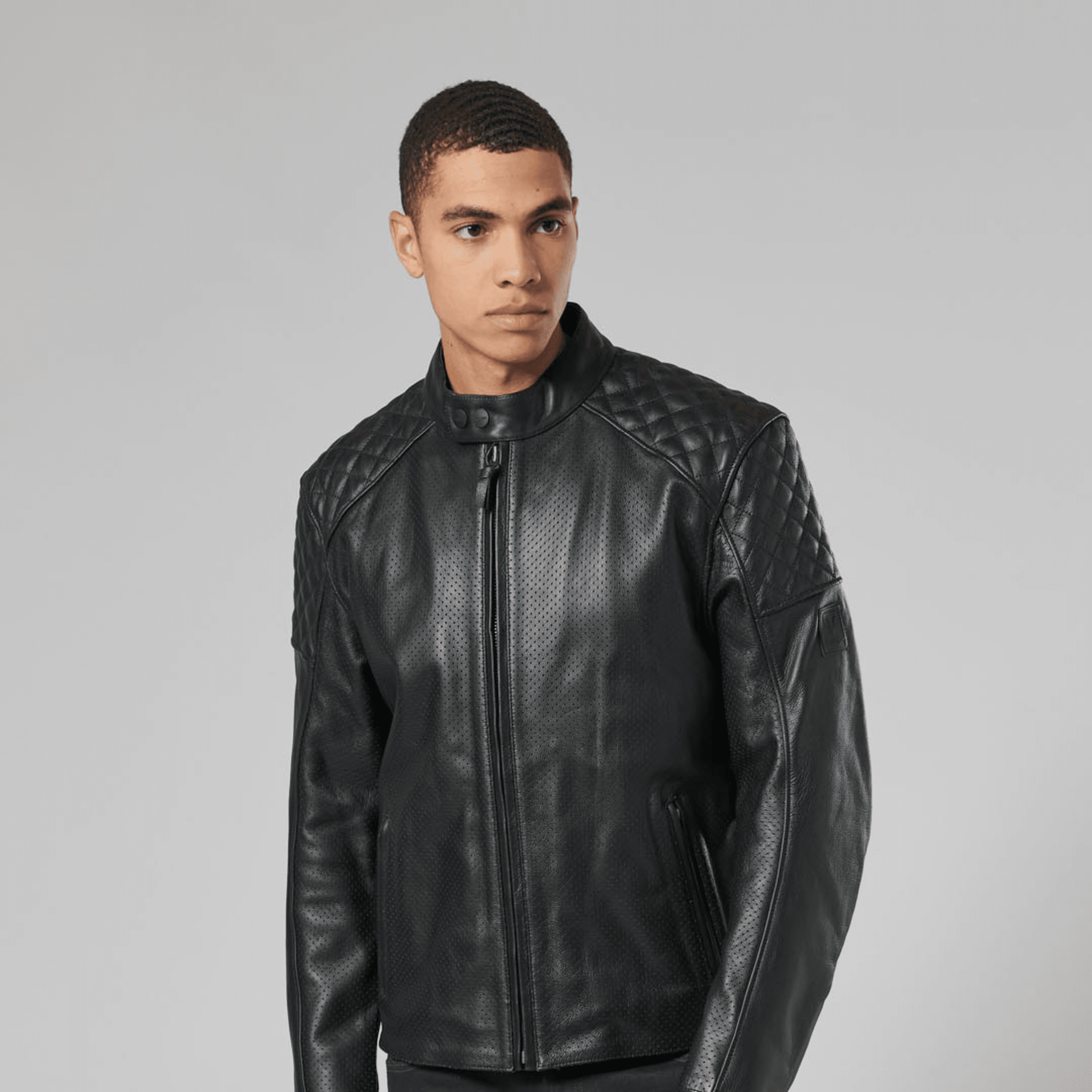 Braddan Leather Jacket Triumph