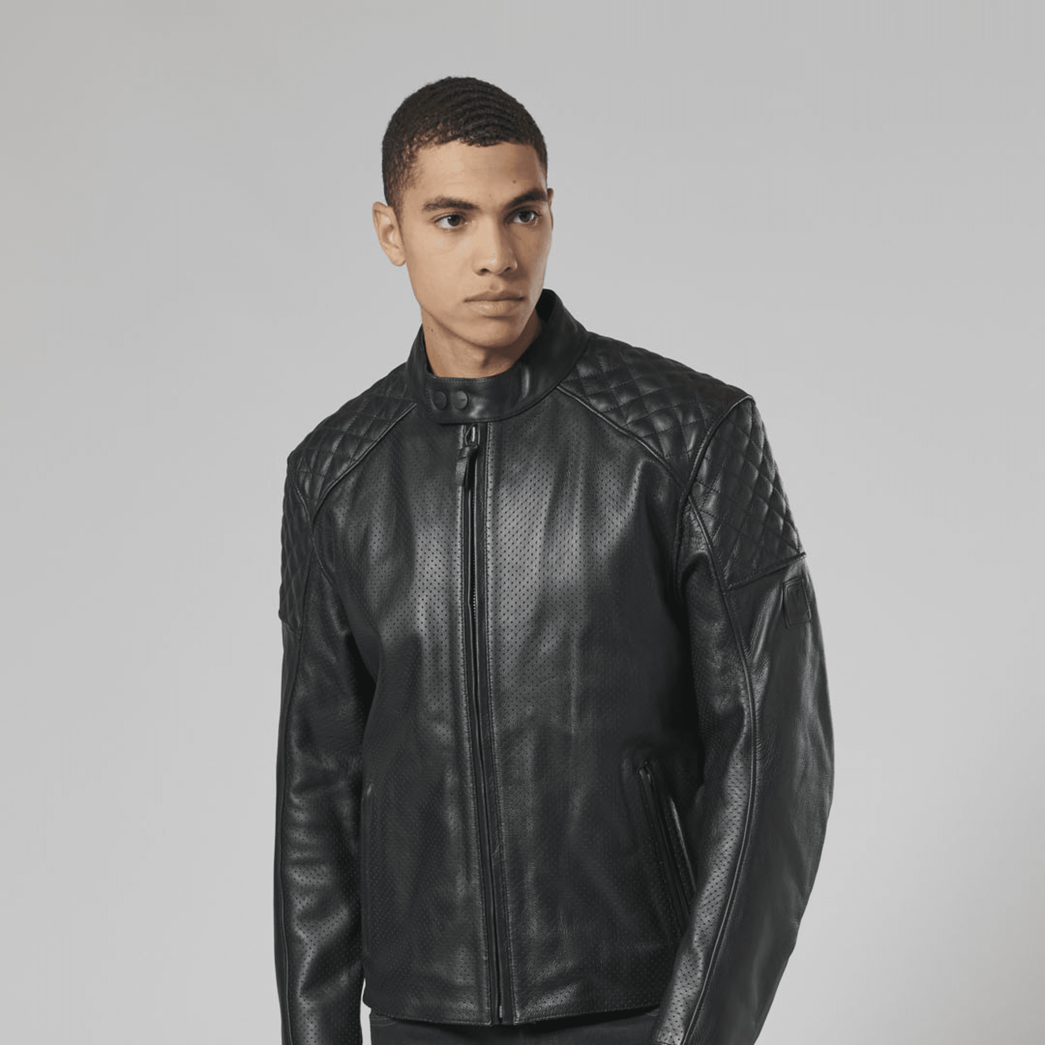 Braddan Leather Jacket Triumph