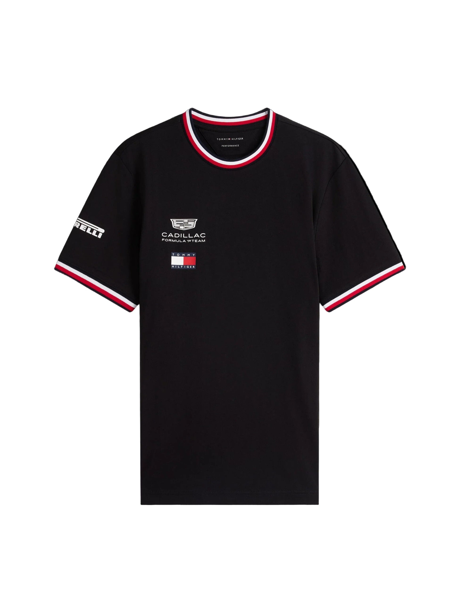 Cadillac F1 2026 Team T-Shirt - Black/White T-shirts Cadillac F1 XXS Black 