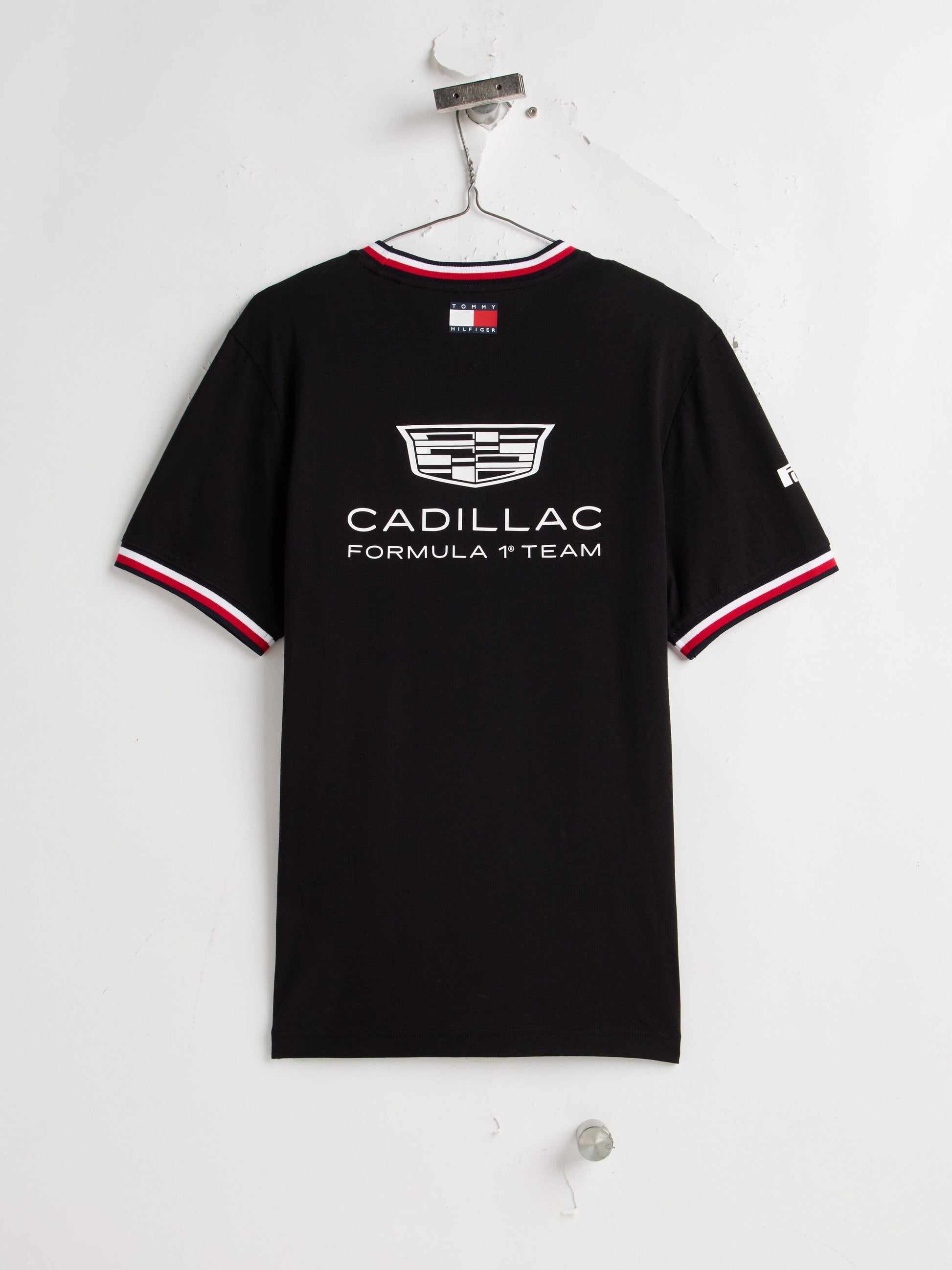 Cadillac F1 Racing 2026 Team T-Shirt - Black/White Cadillac F1