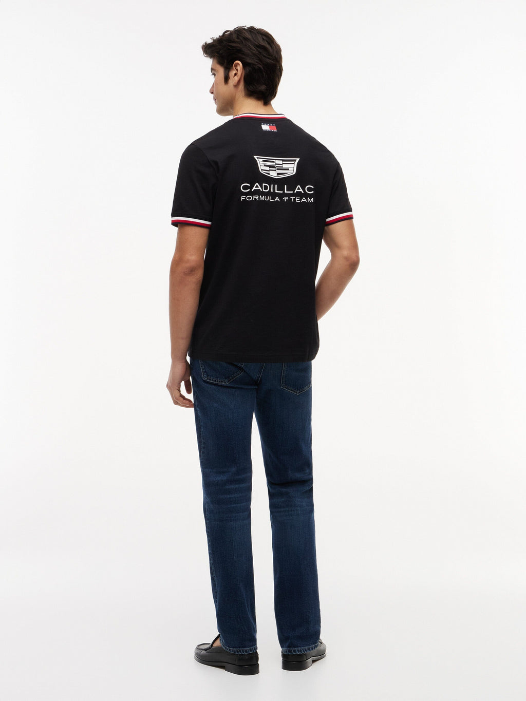 Cadillac F1 Racing 2026 Team T-Shirt - Black/White Cadillac F1