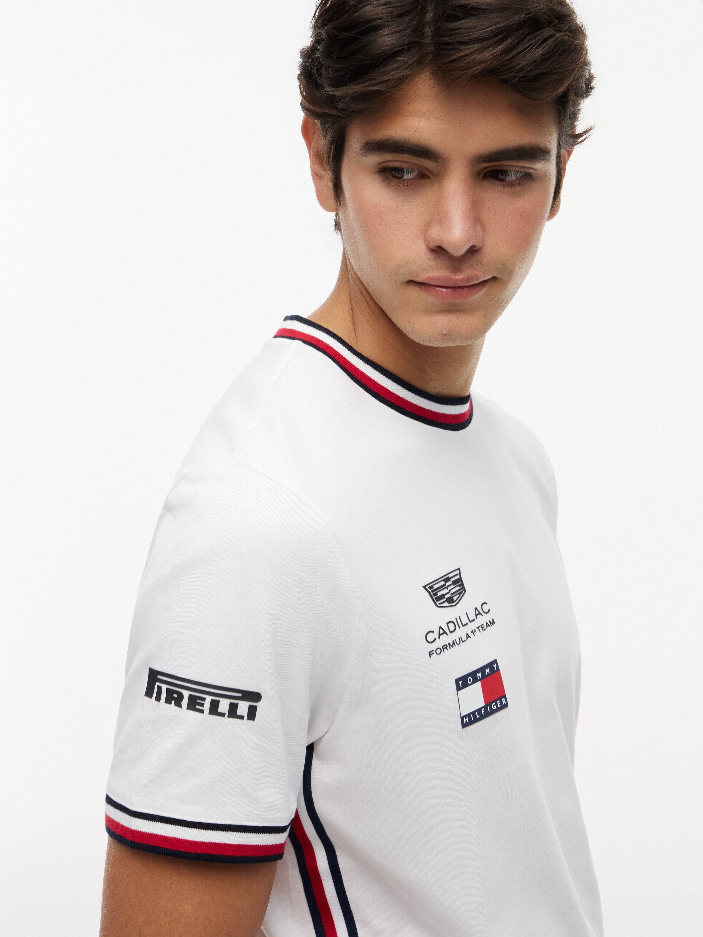 Cadillac F1 Racing 2026 Team T-Shirt - Black/White Cadillac F1