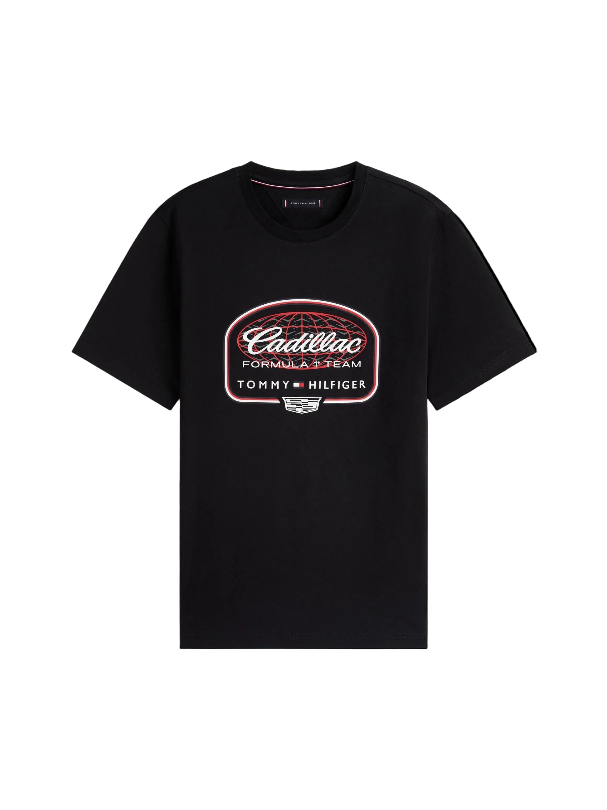 Cadillac F1 Racing Script Graphic T-Shirt - Black Cadillac F1