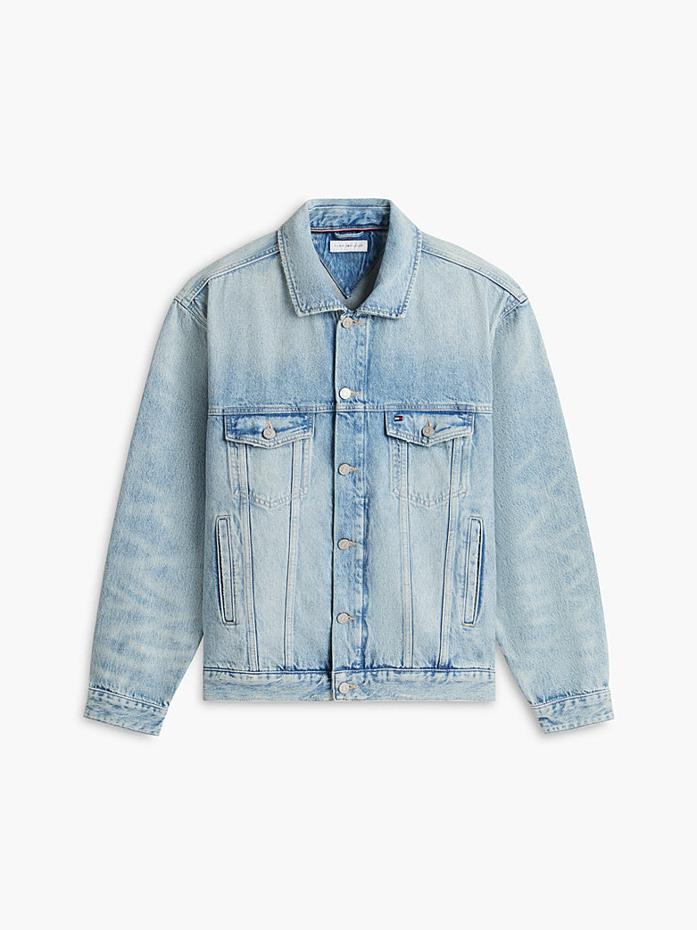 TH x Cadillac Formula 1® Team Austin Denim Trucker Jacket Endless Racegear