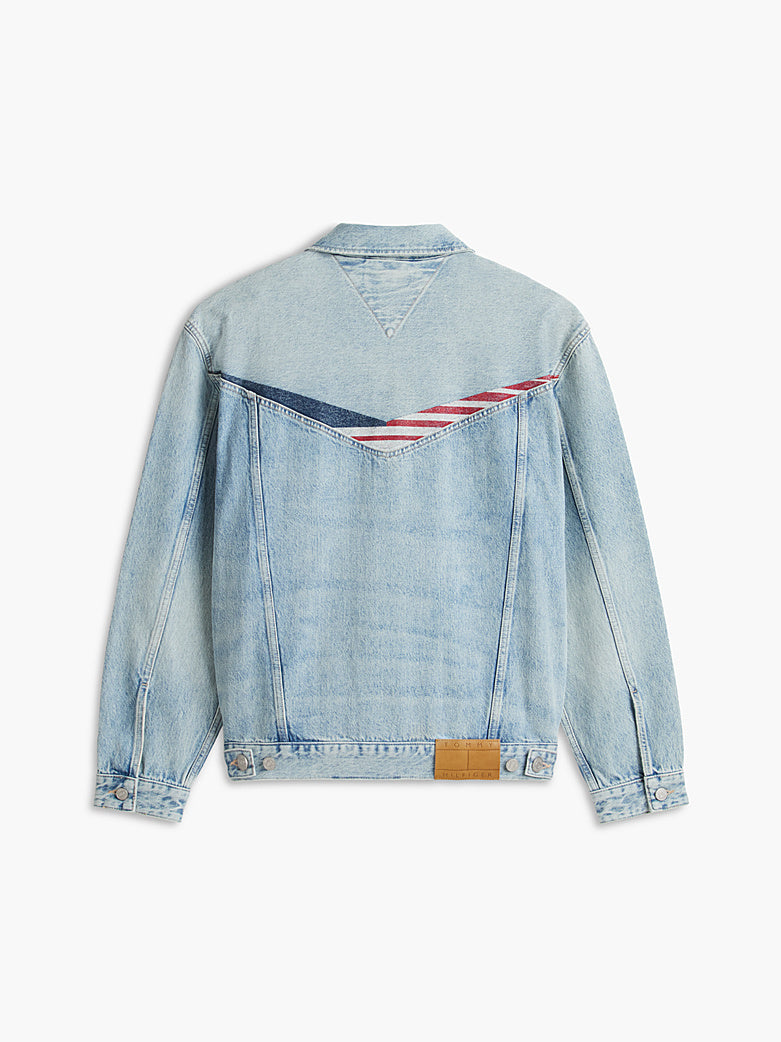 TH x Cadillac Formula 1® Team Austin Denim Trucker Jacket Endless Racegear
